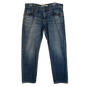 Big‎ Star 1974 Straight Leg Crop Low Rise Blue Size 29